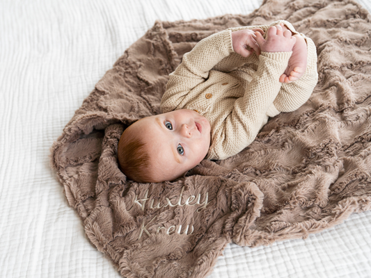 The Perfect Gift for Baby Showers: Custom Minky Baby Blankets