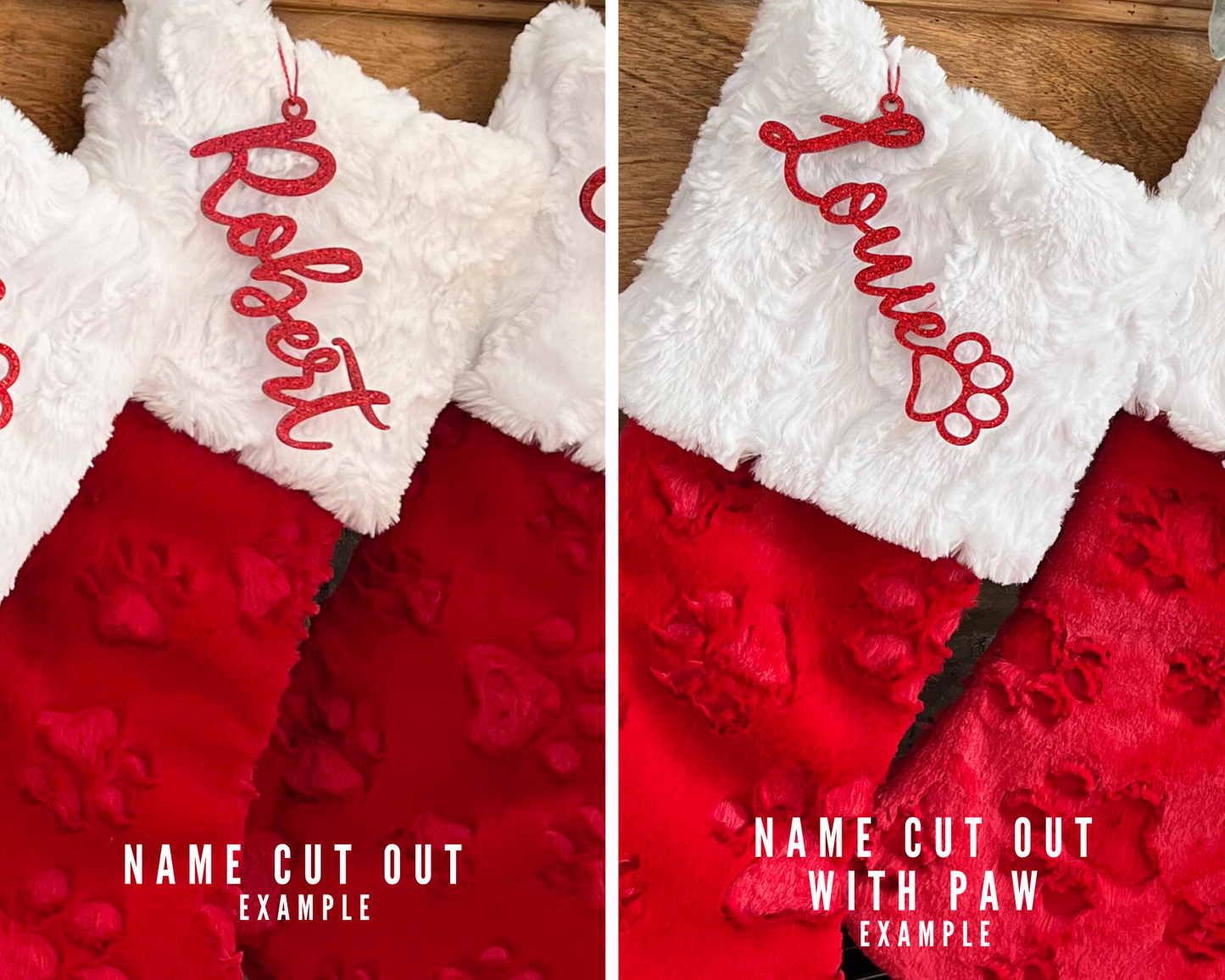 Plumwine Purple Christmas Stocking - Personalized