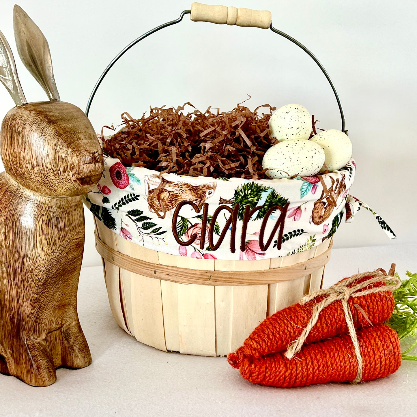 Personalized Easter Basket, Sweet Spring, PM