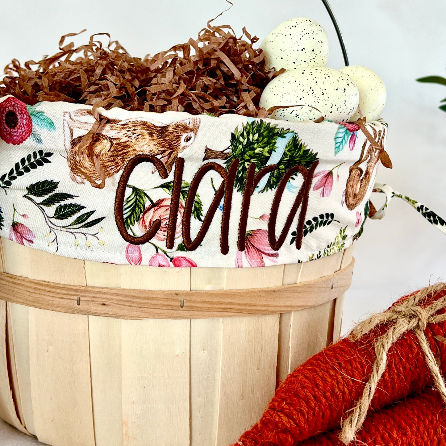 Personalized Easter Basket, Sweet Spring, PM