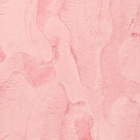 Blush Hide Minky Baby Blanket - Baby Pink Blanket - Personalized