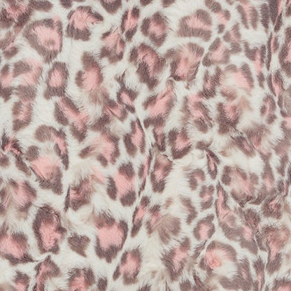 Leopard Blush Hide Dog Blanket - Personalized
