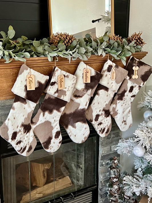 Brown Sugar Pony Christmas Stocking - Personalized