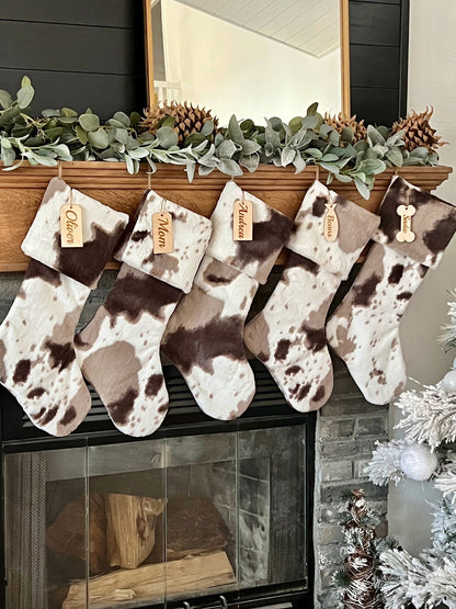 Brown Sugar Pony Christmas Stocking - Personalized