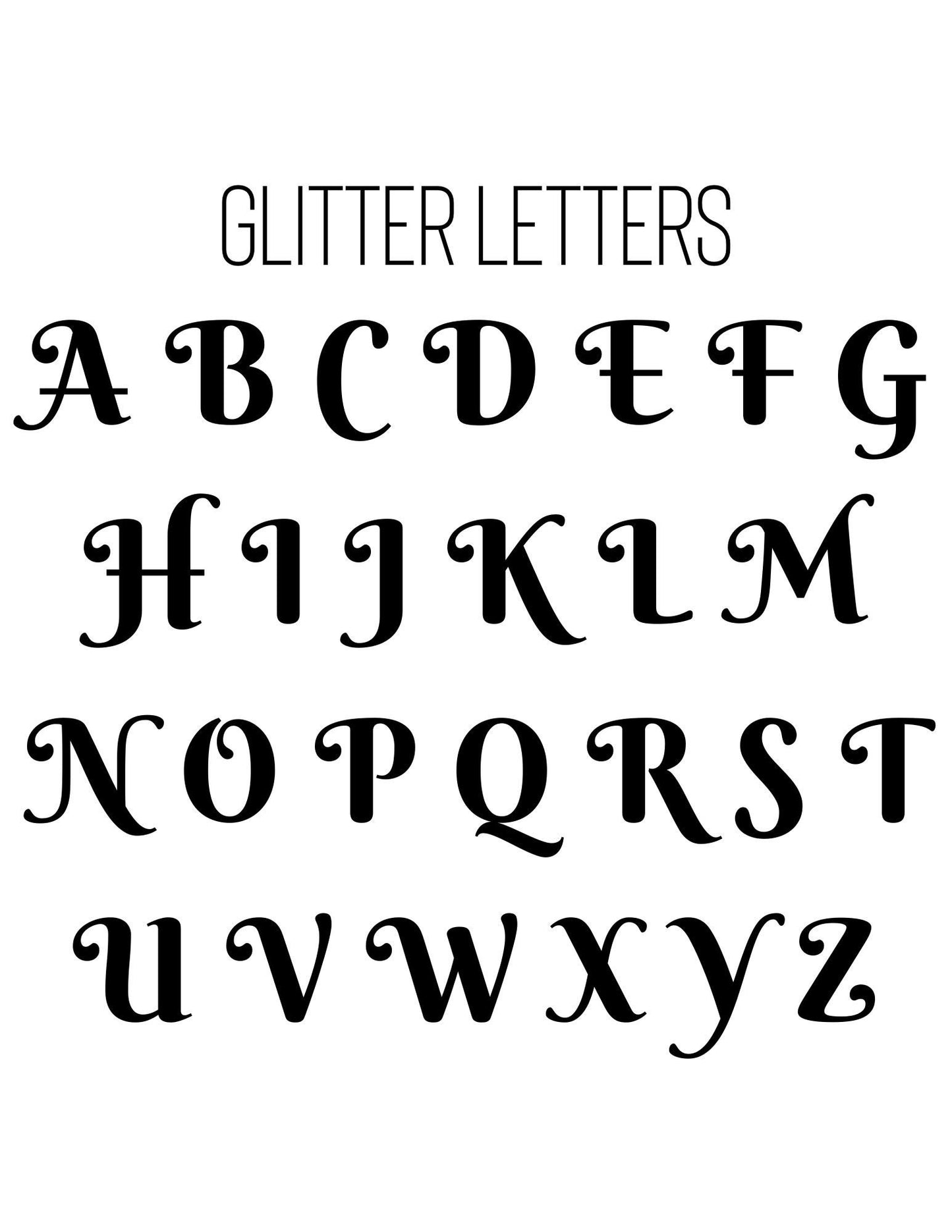 Black Christmas Stocking - Personalized