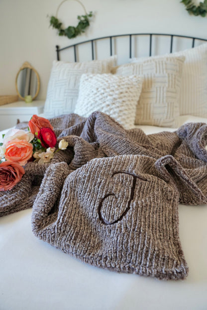 Personalized Latte Mocha Adult Blanket