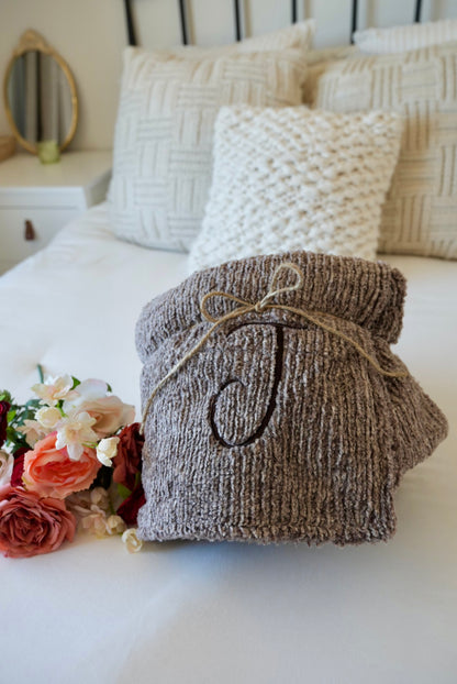 Personalized Latte Mocha Adult Blanket