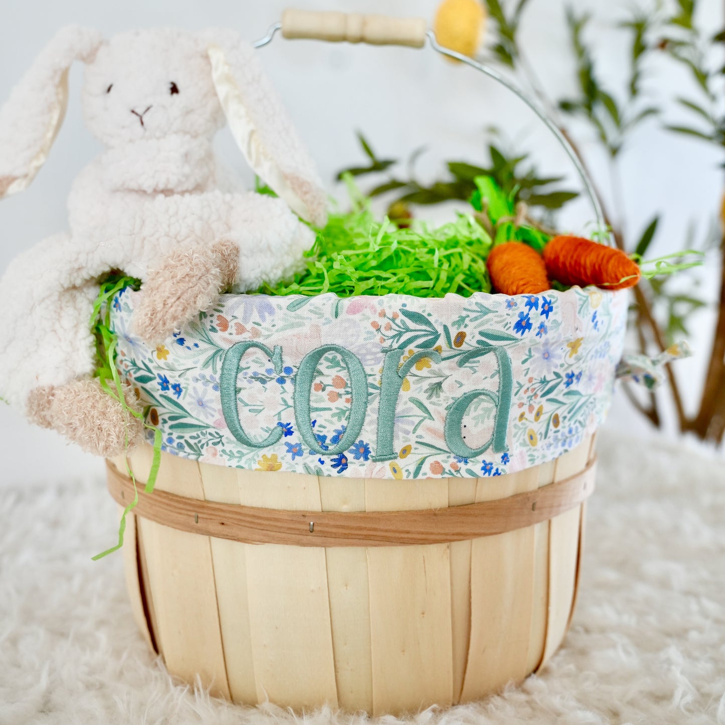 Personalized Easter Basket, Hop to it!, PM