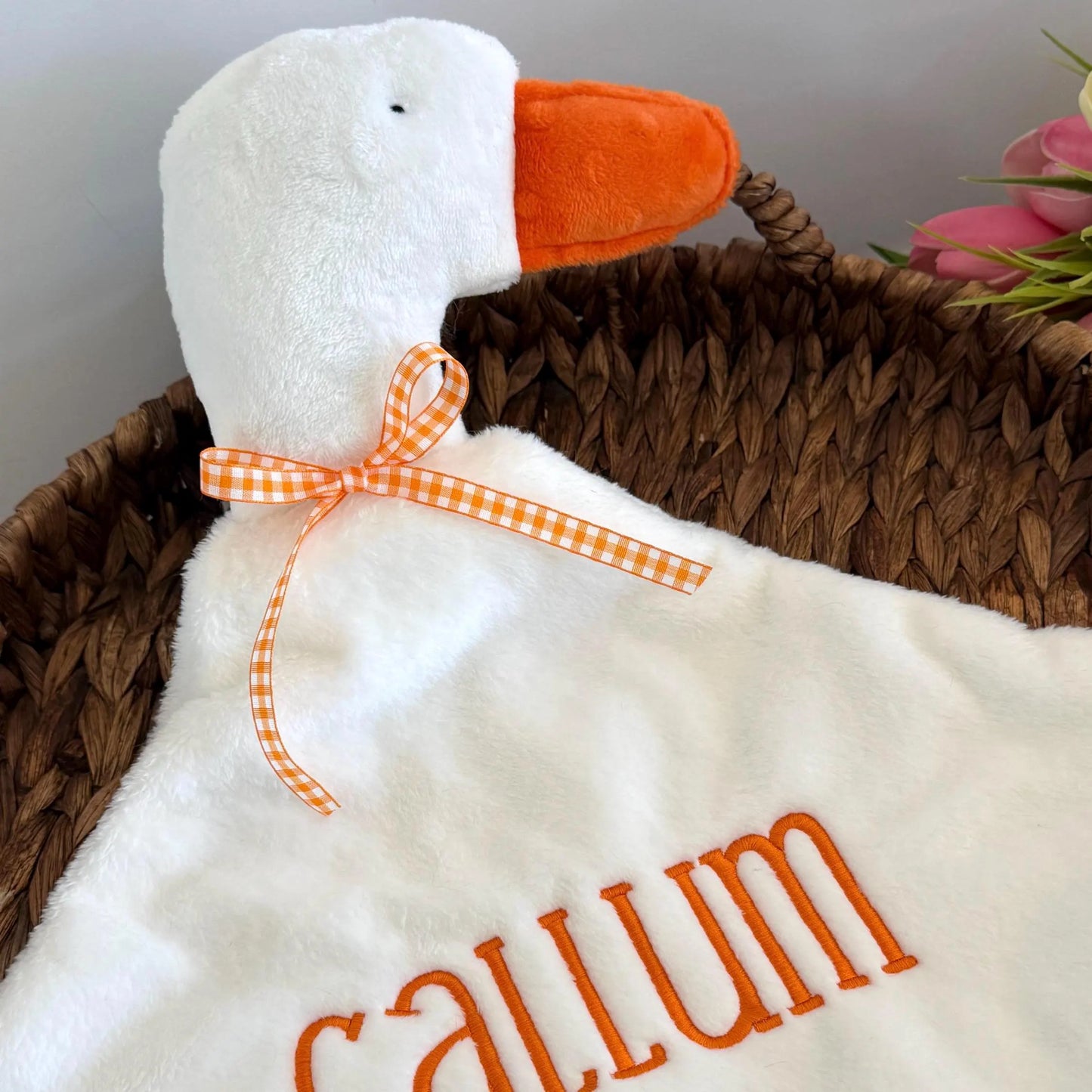 Baby Goose Security Blanket