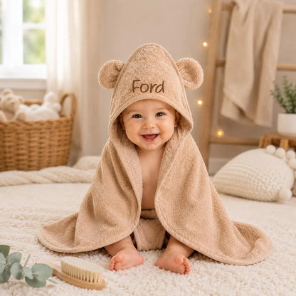 Personalized Hooded Baby Towel