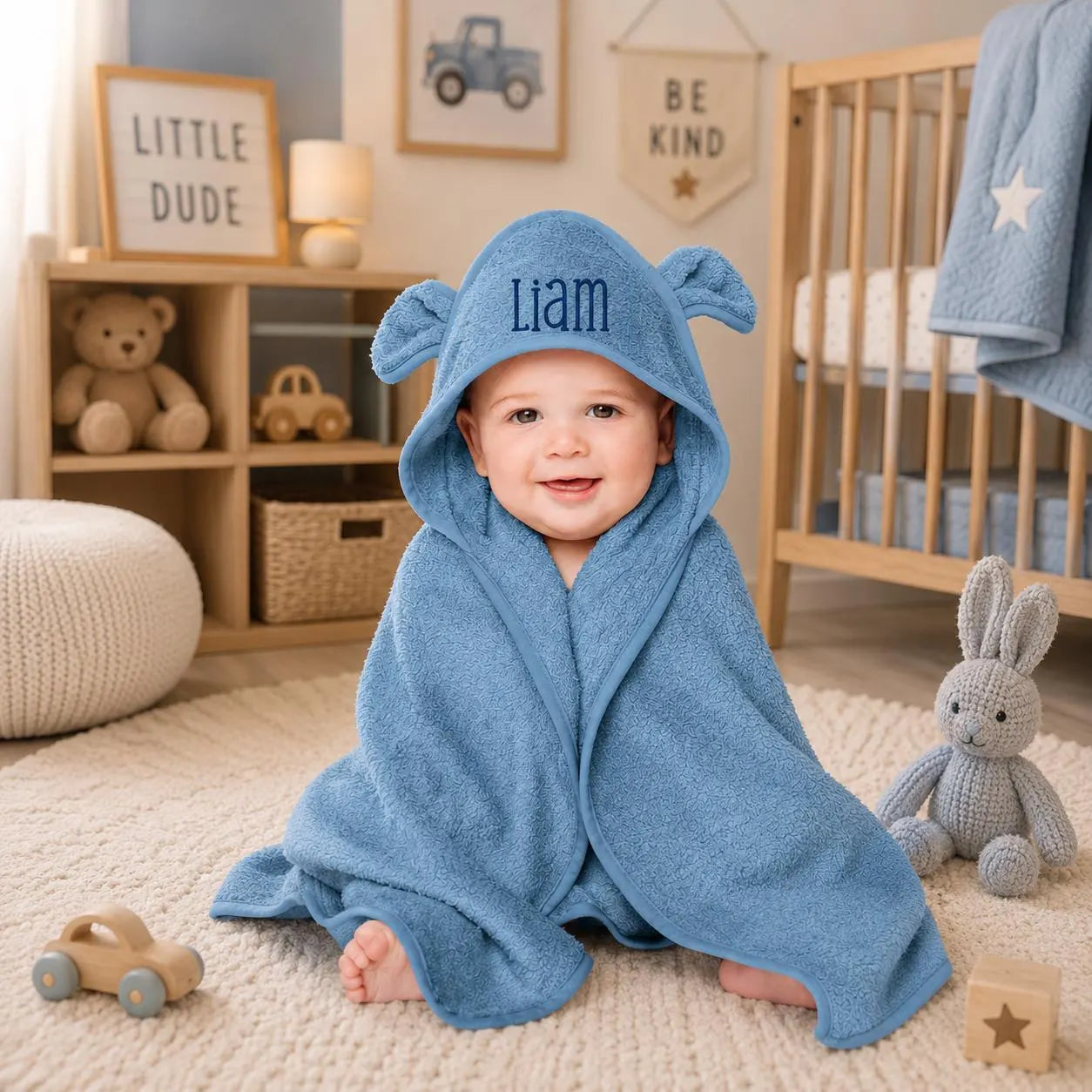 Personalized Hooded Baby Towel