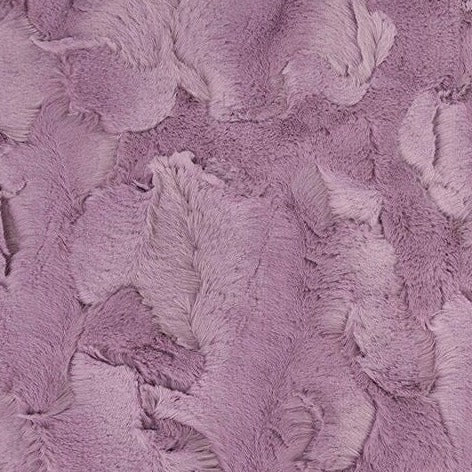 Elderberry Lavender Hide Minky Baby Blanket - Personalized