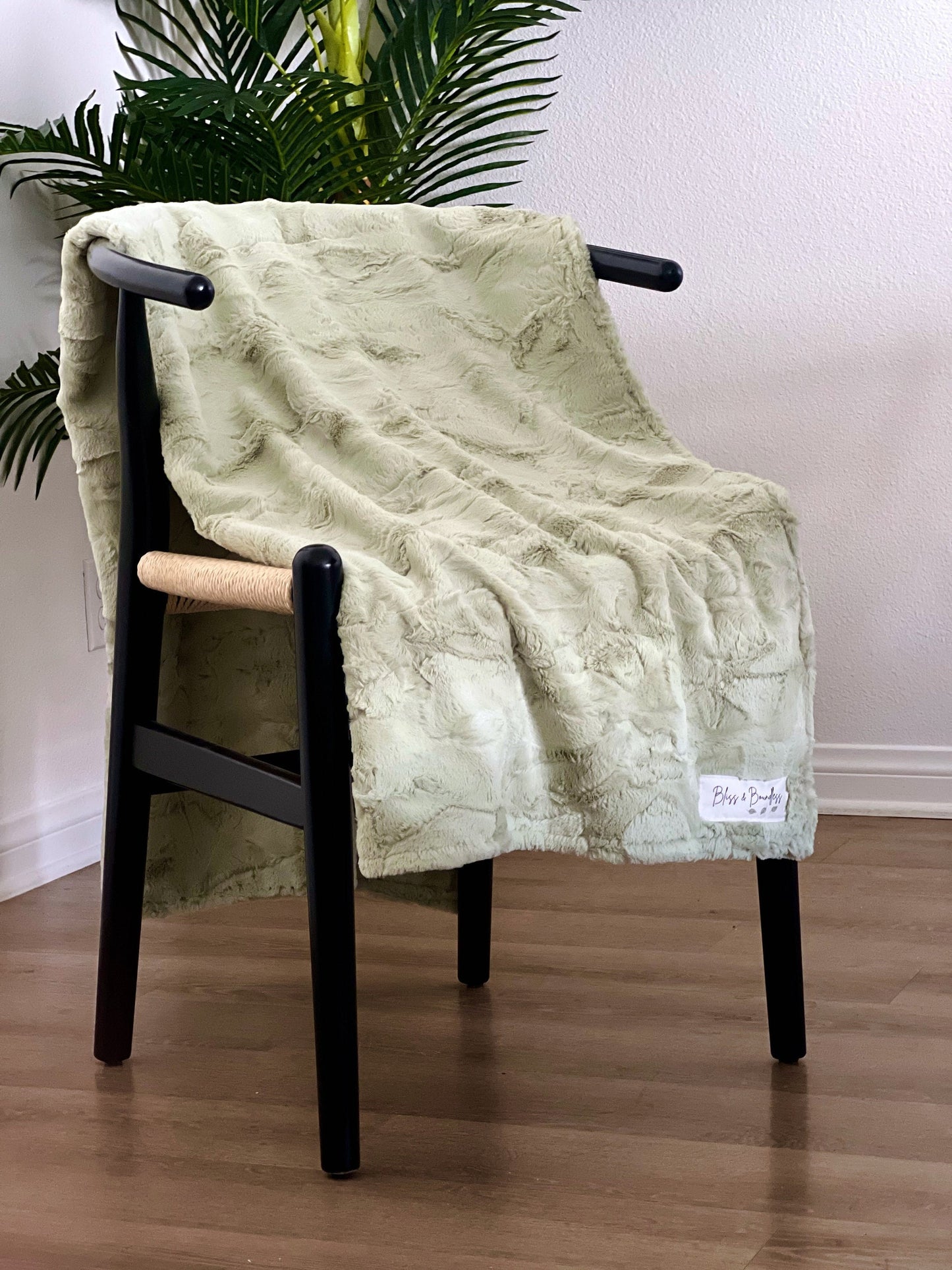 Sage Hide Adult Throw Blanket