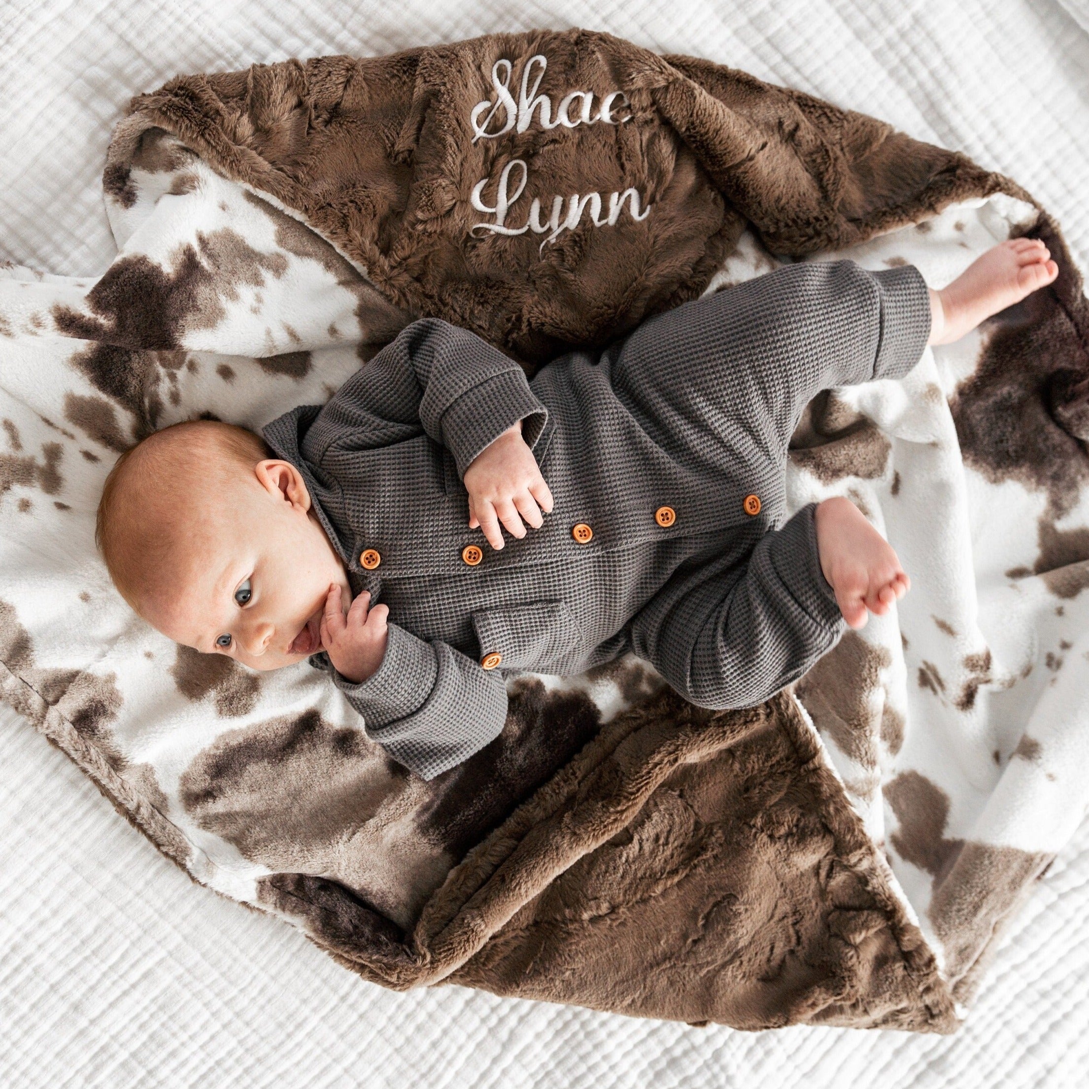 Western outlet swaddle blanket